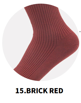 Ribbed Crew Socks 55 Colors