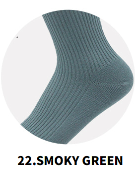 Ribbed Crew Socks 55 Colors