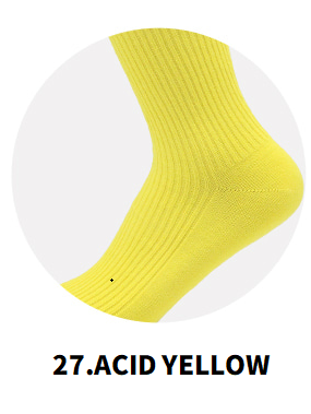 Ribbed Crew Socks 55 Colors