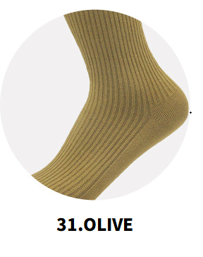 Ribbed Crew Socks 55 Colors
