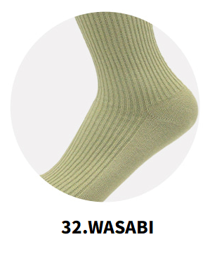 Ribbed Crew Socks 55 Colors