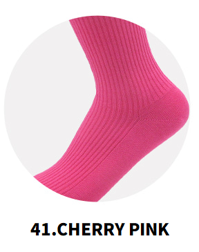 Ribbed Crew Socks 55 Colors