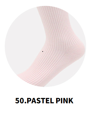 Ribbed Crew Socks 55 Colors