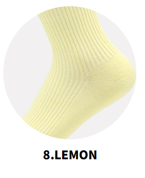Ribbed Crew Socks 55 Colors