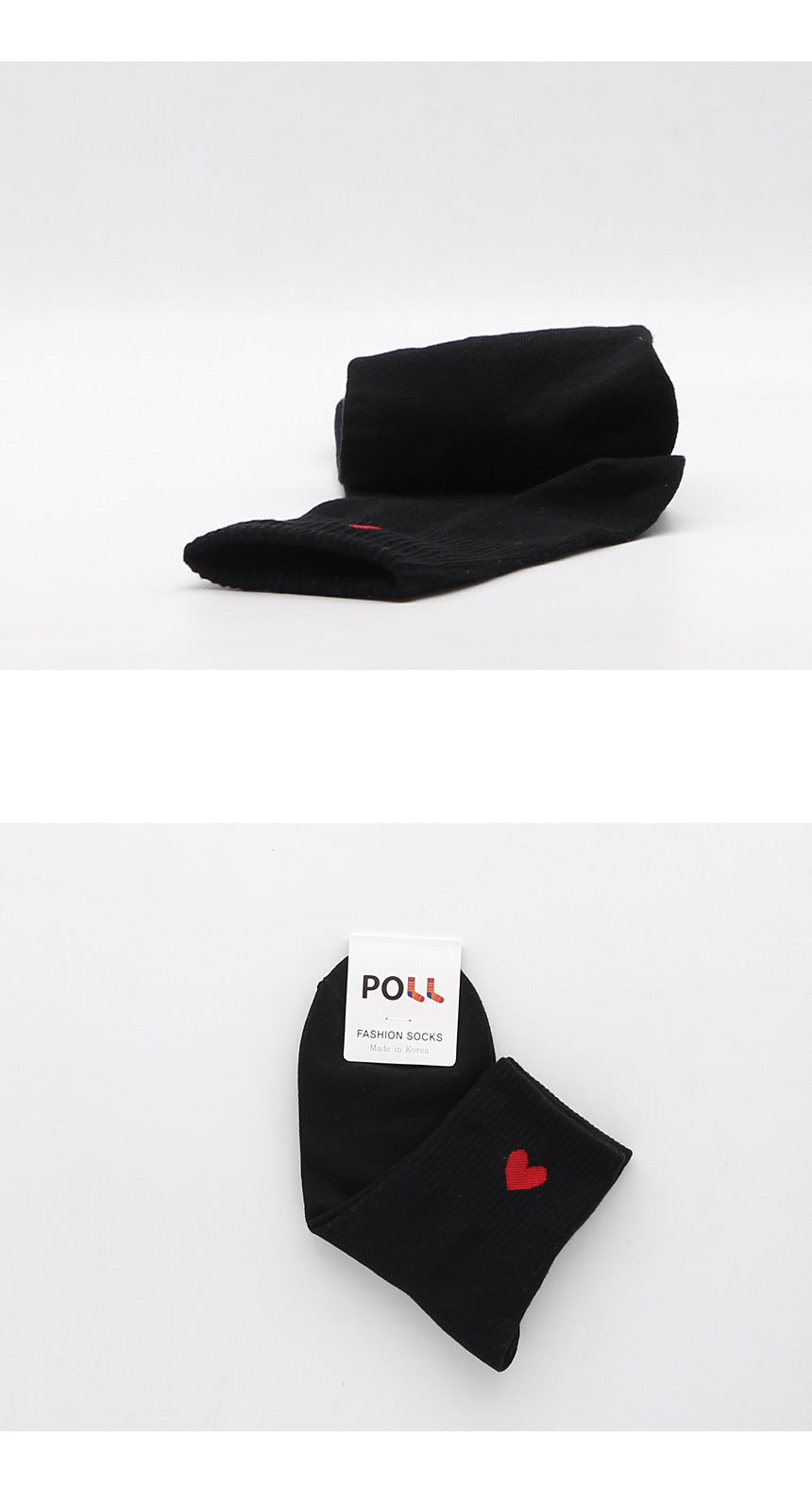 Heart Cotton Ankle Socks (3 Pairs)