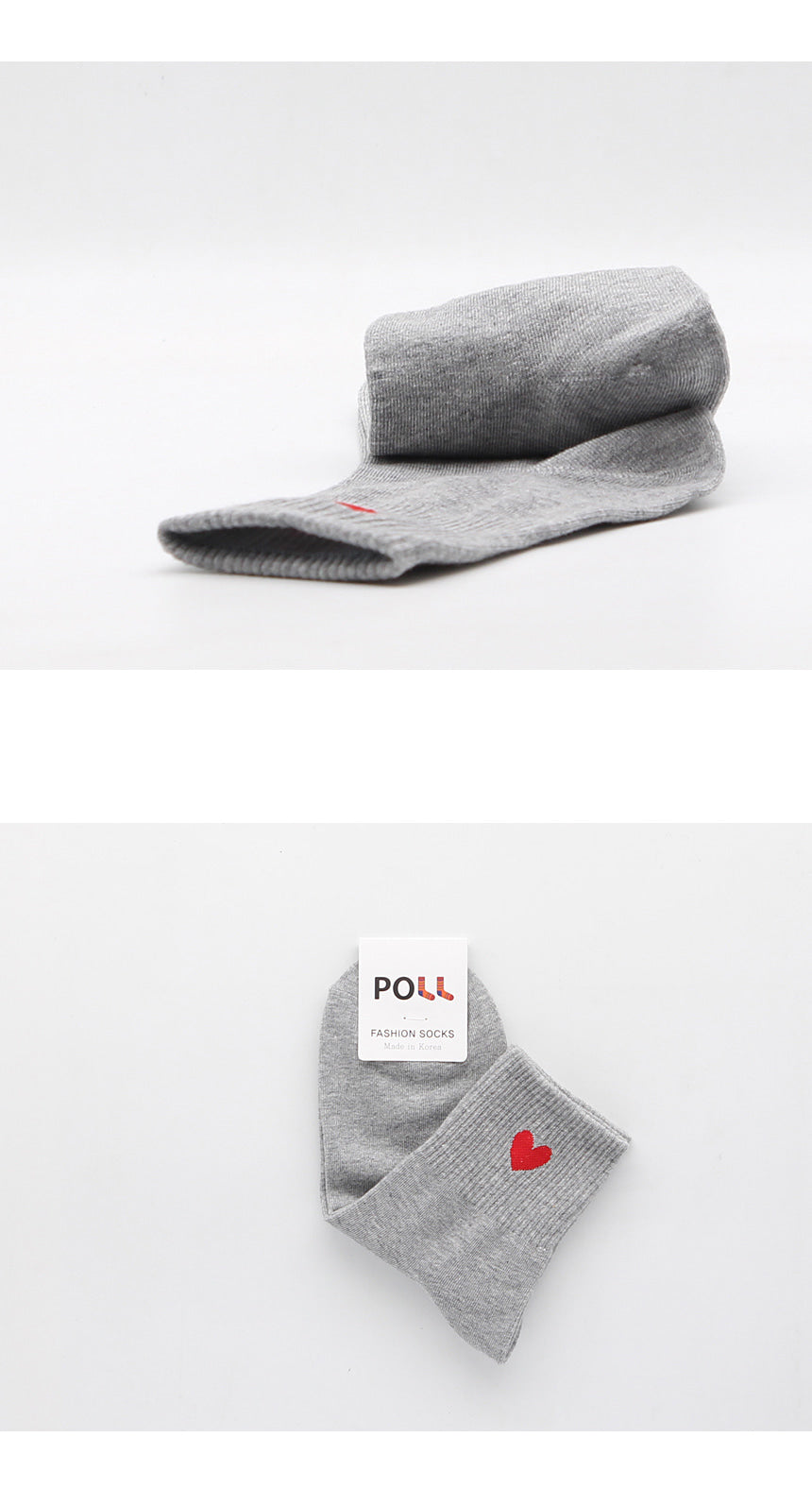 Heart Cotton Ankle Socks (3 Pairs)