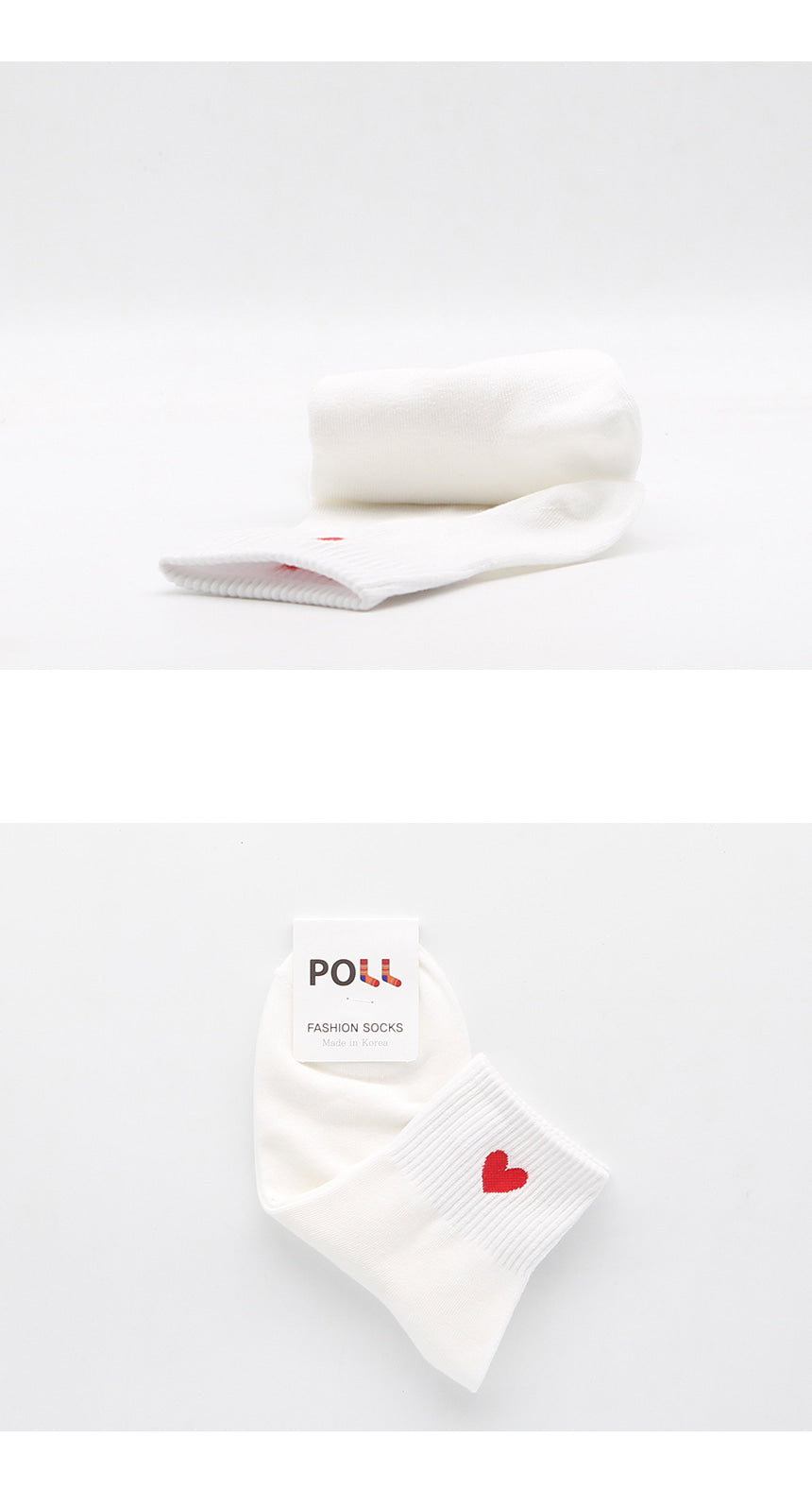 Heart Cotton Ankle Socks (3 Pairs)